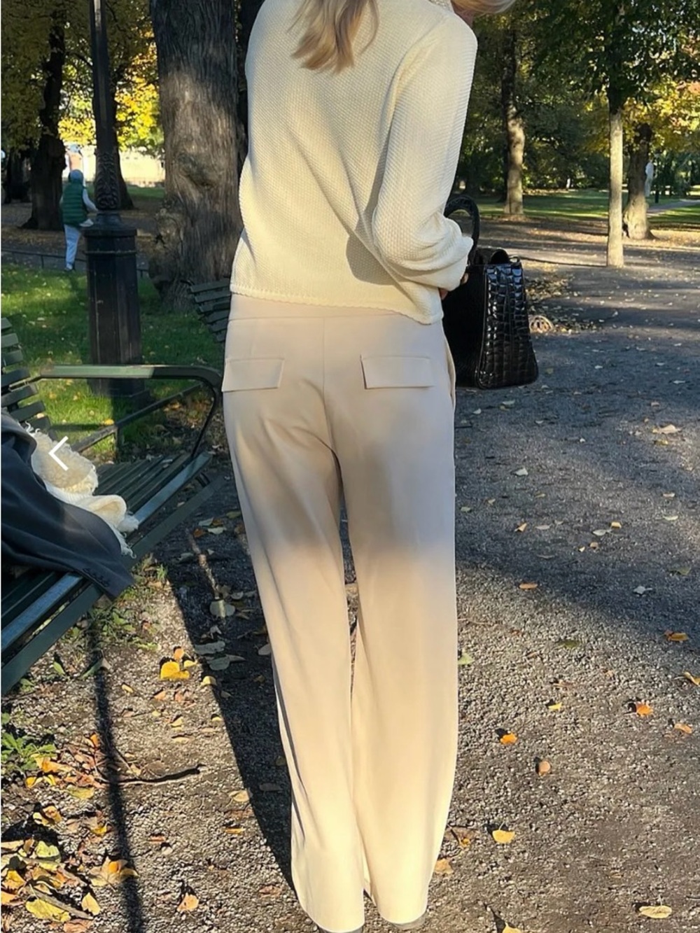 New Djerf Avenue Day-to-day Pants Cream